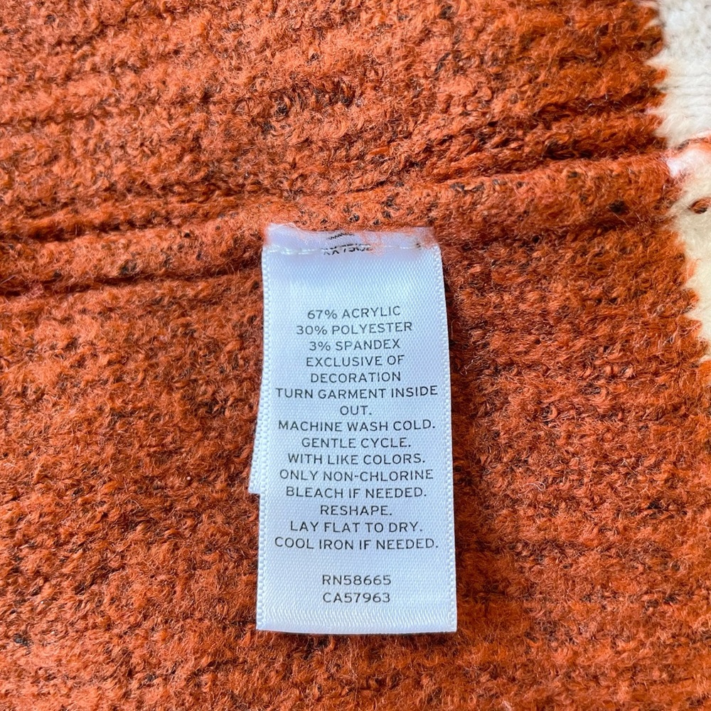 NWOT BP Varsity Cardigan Sweater Small - Picture 8 of 8